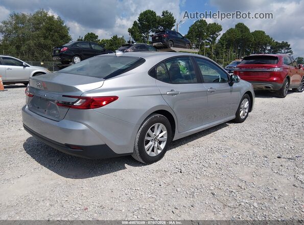 4T1DAACK4SU044706 2025 TOYOTA CAMRY Silver Հետևի աջ