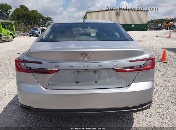 4T1DAACK4SU044706 2025 TOYOTA CAMRY Silver 