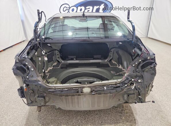 4T1DAACK4SU059612 2025 TOYOTA CAMRY Black Rear view