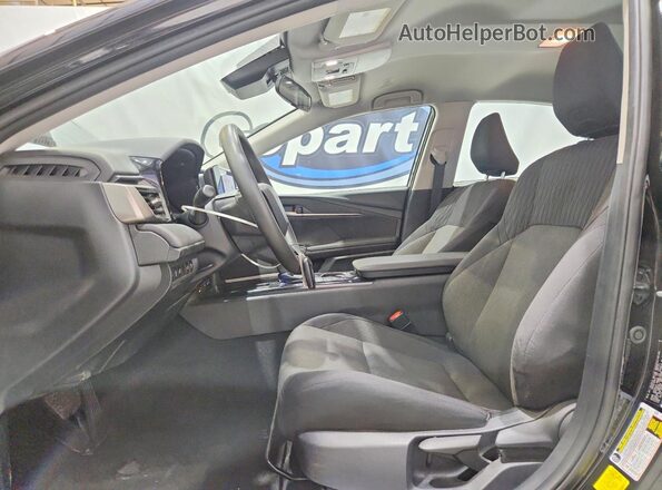 4T1DAACK4SU059612 2025 TOYOTA CAMRY Black Front interior view