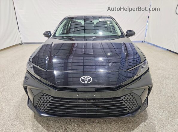 4T1DAACK4SU059612 2025 TOYOTA CAMRY Black Front view