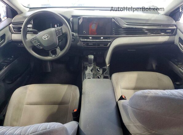 4T1DAACK4SU097874 2025 TOYOTA CAMRY Серебряный Вид панели приборов