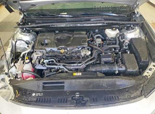 4T1DAACK4SU097874 2025 TOYOTA CAMRY Серебряный Вид задней части салона