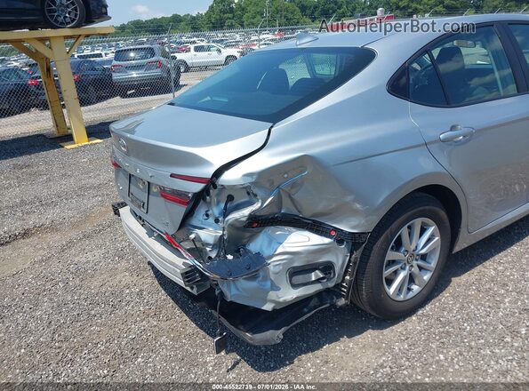 4T1DAACK4SU106556 2025 TOYOTA CAMRY Серебряный Вид спереди