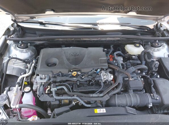 4T1DAACK4SU106556 2025 TOYOTA CAMRY Серебряный Вид сзади