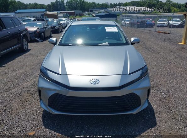 4T1DAACK4SU106556 2025 TOYOTA CAMRY Серебряный Вид щитка приборов