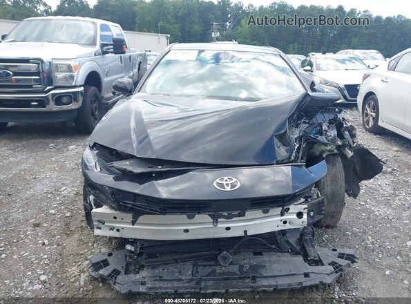4T1DAACK4SU123258 2025 TOYOTA CAMRY Black Սարքավորումների վահանակի տեսք