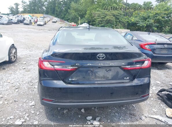 4T1DAACK4SU123258 2025 TOYOTA CAMRY Black 