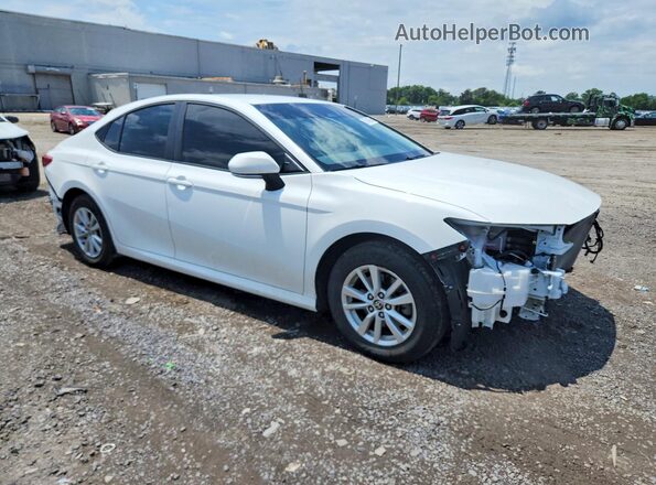 4T1DAACK4SU128489 2025 TOYOTA CAMRY White Delantero derecho