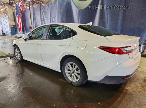 4T1DAACK4SU129366 2025 TOYOTA CAMRY Белый Задняя левая четверть