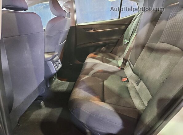 4T1DAACK4SU129366 2025 TOYOTA CAMRY Белый Вид задних сидений