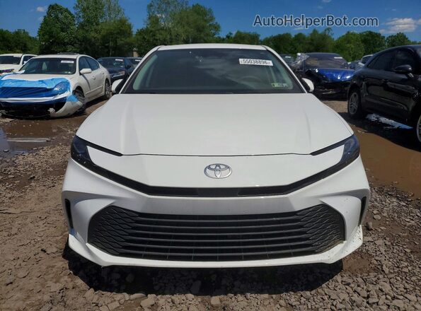4T1DAACK4SU191124 2025 TOYOTA CAMRY White Դիմացի տեսք