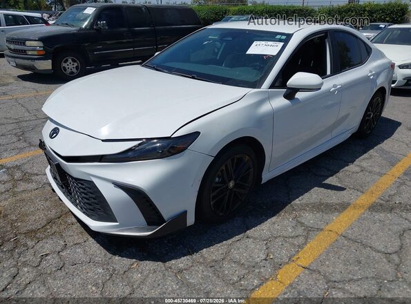 4T1DAACK4SU515110 2025 TOYOTA CAMRY White Front left
