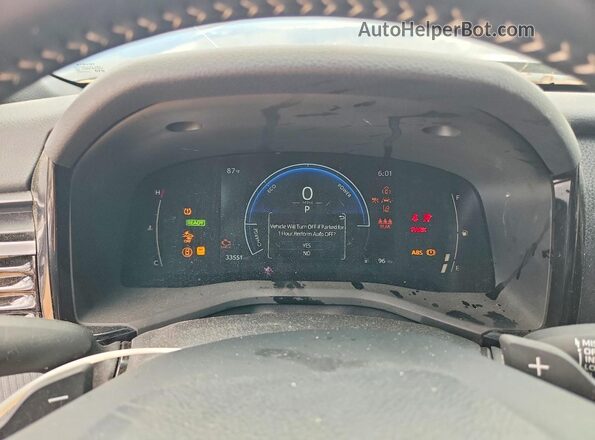 4T1DAACK4SU515253 2025 TOYOTA CAMRY Черный Вид щитка приборов