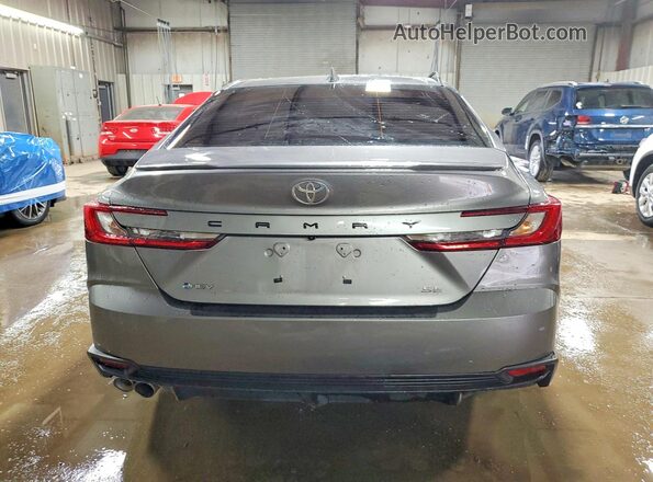 4T1DAACK4SU516791 2025 TOYOTA CAMRY Gray Widok z tyłu