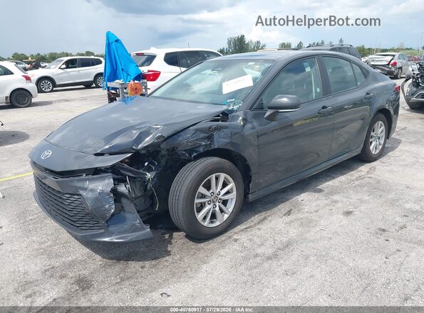 4T1DAACK4SU523885 2025 TOYOTA CAMRY Gray Առջևի ձախ երեք քառորդ տեսարան