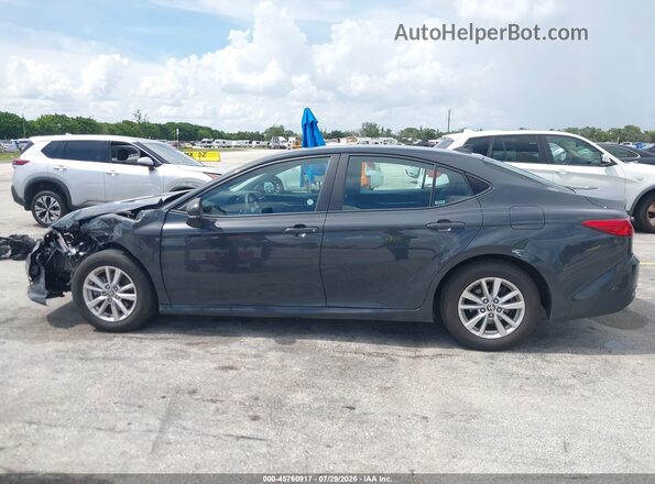4T1DAACK4SU523885 2025 TOYOTA CAMRY Gray Սալոնի 360 աստիճան տեսք