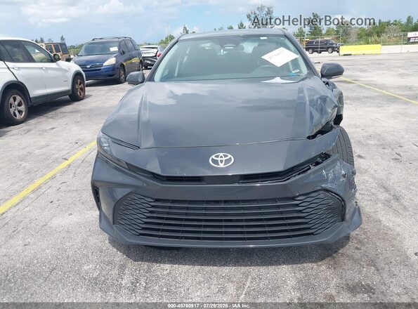 4T1DAACK4SU523885 2025 TOYOTA CAMRY Gray Սարքավորումների վահանակի տեսք