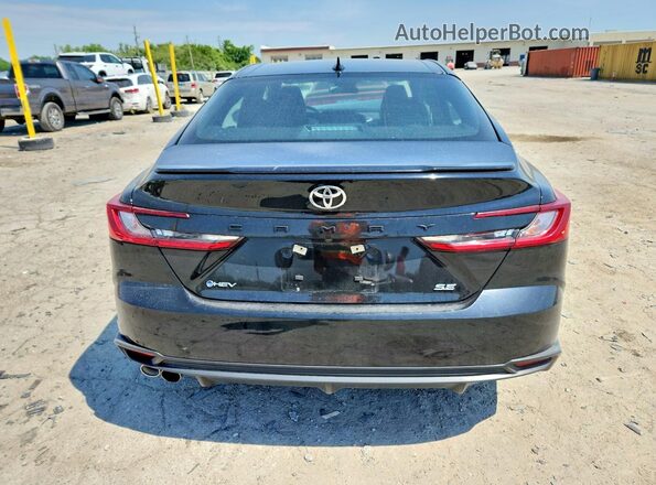 4T1DAACK4SU525717 2025 TOYOTA CAMRY Black Vista trasera