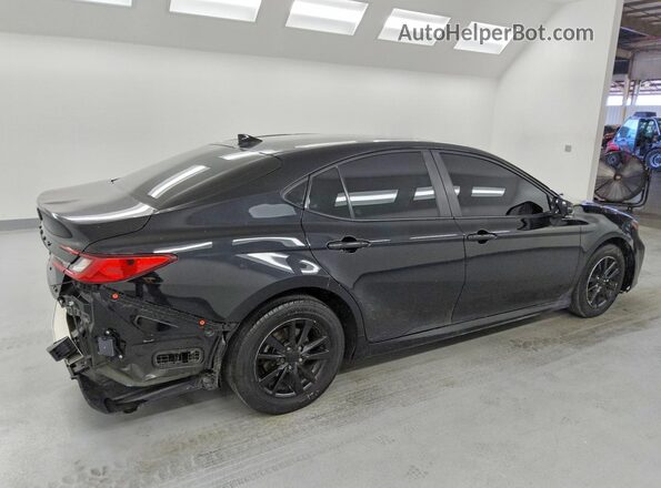 4T1DAACK4SU553985 2025 TOYOTA CAMRY Black Հետևի աջ