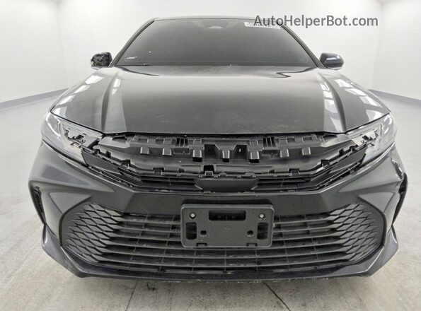 4T1DAACK4SU553985 2025 TOYOTA CAMRY Black Դիմացի տեսք