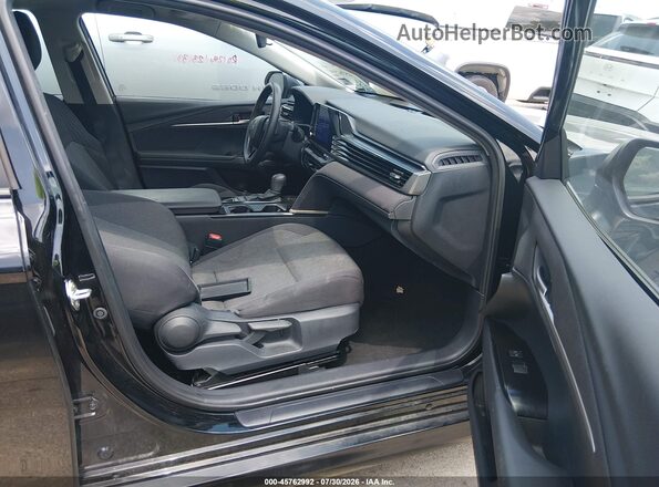 4T1DAACK4SU600366 2025 TOYOTA CAMRY Black Вид салону спереду