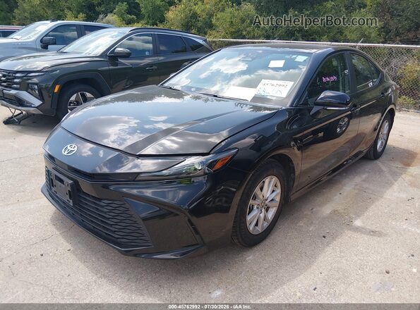 4T1DAACK4SU600366 2025 TOYOTA CAMRY Black Передня ліва чверть