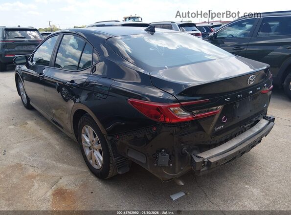 4T1DAACK4SU600366 2025 TOYOTA CAMRY Black Задня ліва чверть