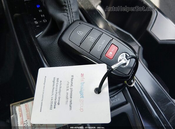 4T1DAACK4SU600366 2025 TOYOTA CAMRY Black Вид панелі приладів