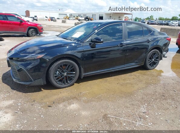 4T1DAACK4SU609505 2025 TOYOTA CAMRY Черный Передняя левая четверть