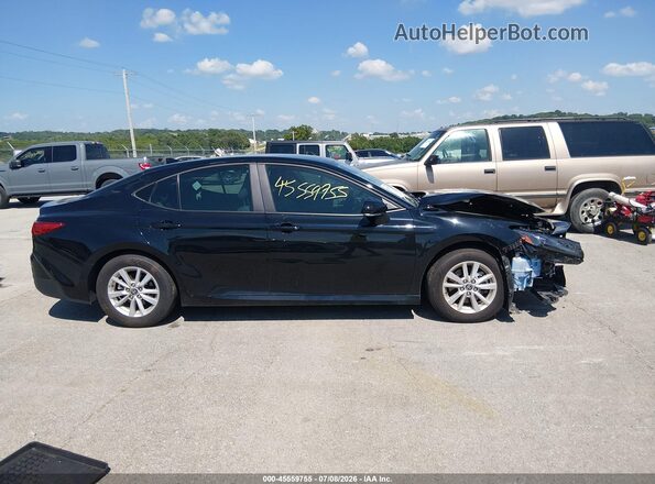 4T1DAACK4SU609858 2025 TOYOTA CAMRY Black Rear interior view
