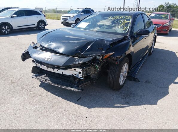 4T1DAACK4SU609858 2025 TOYOTA CAMRY Black Front view