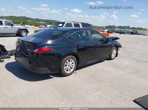 4T1DAACK4SU609858 2025 TOYOTA CAMRY Black Rear right