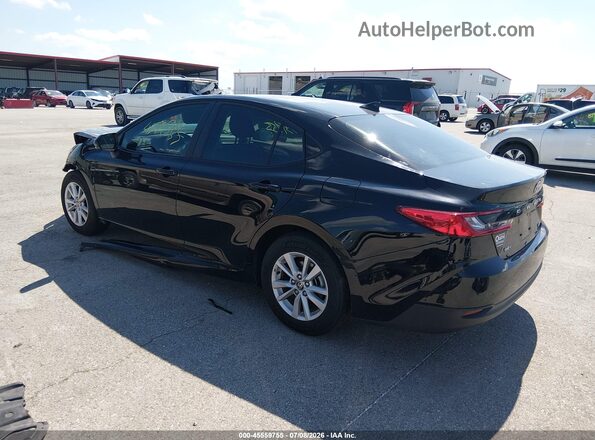 4T1DAACK4SU609858 2025 TOYOTA CAMRY Black Rear left