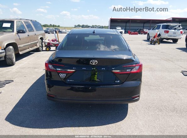 4T1DAACK4SU609858 2025 TOYOTA CAMRY Black 