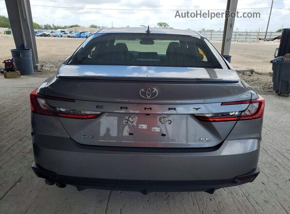 4T1DAACK4SU641130 2025 TOYOTA CAMRY Blue Հետևի տեսք