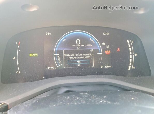 4T1DAACK4TU212524 2026 TOYOTA CAMRY Blue Вид щитка приладів