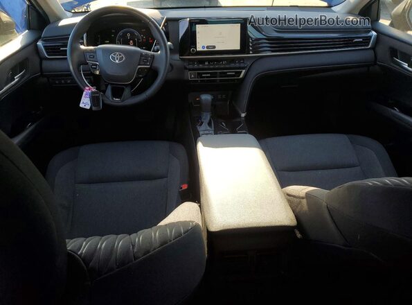 4T1DAACK4TU212524 2026 TOYOTA CAMRY Blue Вид панелі приладів
