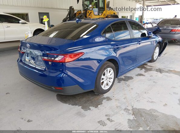4T1DAACK4TU230831 2026 TOYOTA CAMRY Синий Задняя правая четверть