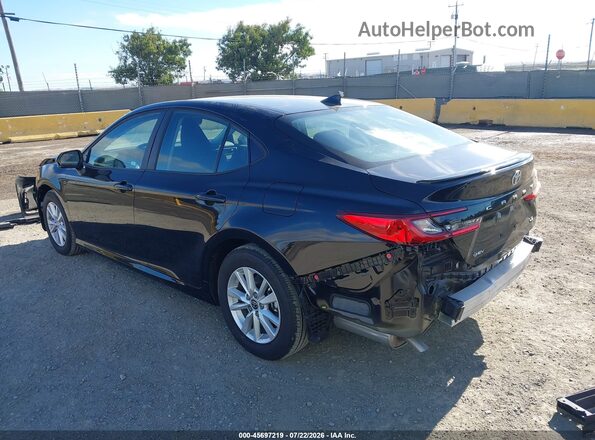 4T1DAACK4TU263036 2026 TOYOTA CAMRY Black უკანა მარცხენა