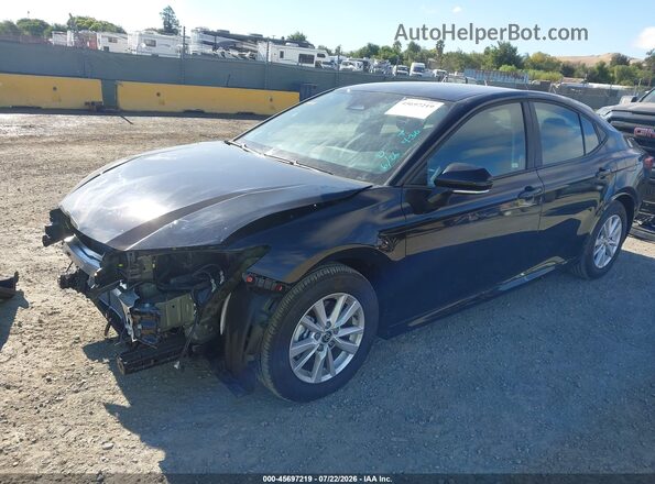 4T1DAACK4TU263036 2026 TOYOTA CAMRY Black წინა მარცხენა ხედი სამი მეოთხედიდან