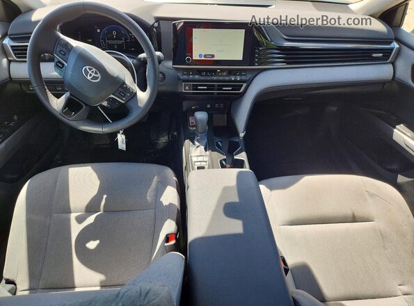 4T1DAACK4TU276501 2026 TOYOTA CAMRY Gray Առջևի վահանակի տեսք