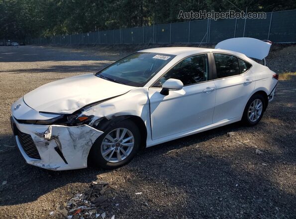 4T1DAACK4TU307164 2026 TOYOTA CAMRY White Vista de la etiqueta del VIN