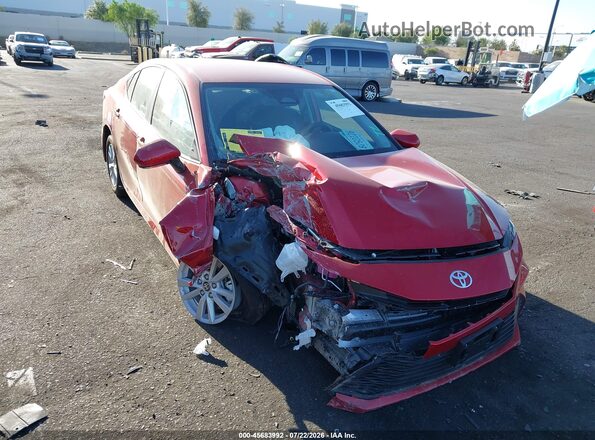 4T1DAACK4TU311988 2026 TOYOTA CAMRY Red წინა ხედი