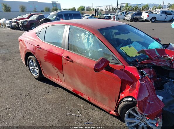4T1DAACK4TU311988 2026 TOYOTA CAMRY Red უკანა სალონის ხედი