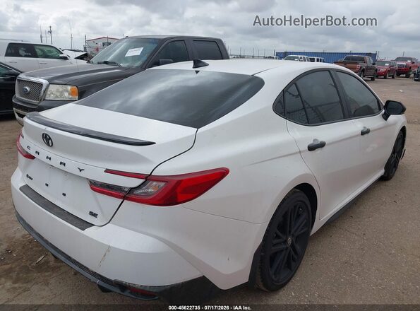 4T1DAACK4TU312087 2026 TOYOTA CAMRY White Հետևի աջ