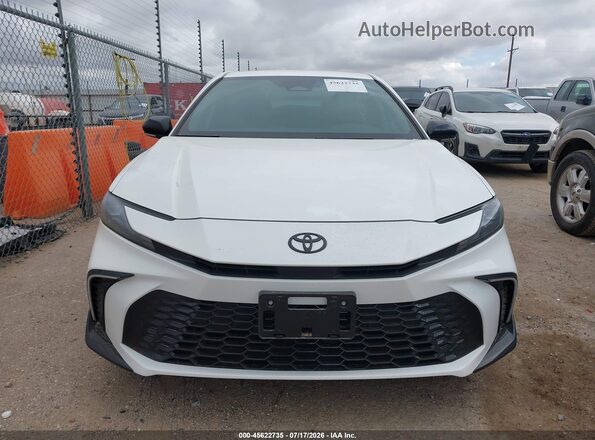 4T1DAACK4TU312087 2026 TOYOTA CAMRY White Սարքավորումների վահանակի տեսք