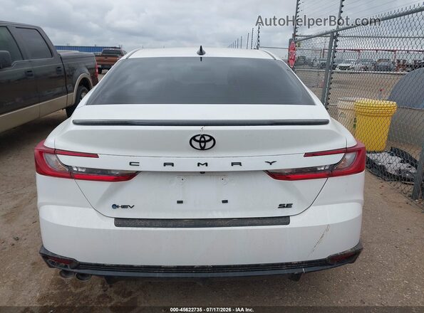 4T1DAACK4TU312087 2026 TOYOTA CAMRY White 