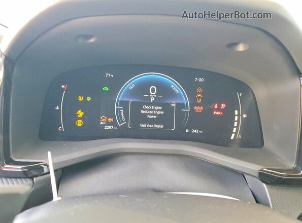 4T1DAACK4TU659693 2026 TOYOTA CAMRY Gray Вид щитка приладів