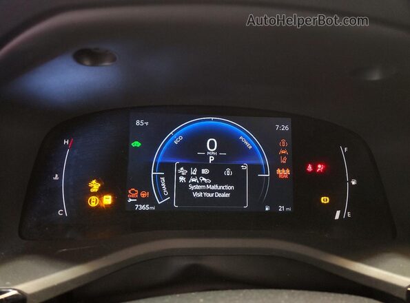 4T1DAACK4TU706429 2026 TOYOTA CAMRY Black Instrument cluster view